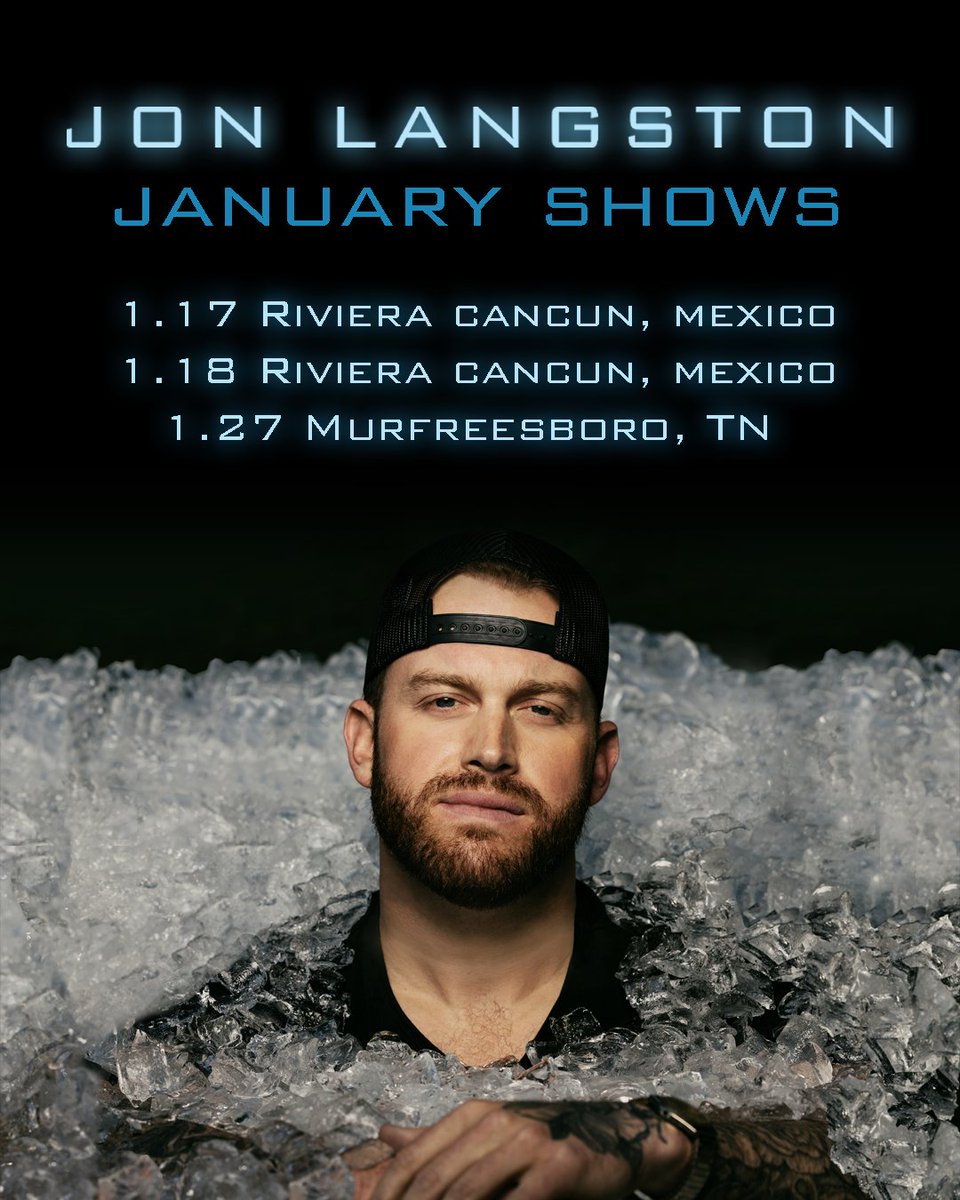 Great way to start out the year! 👊 Find tickets here: jonlangston.com/tour