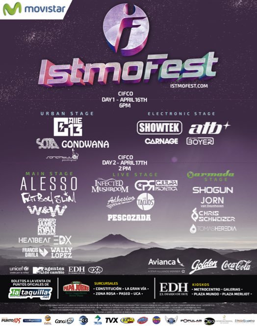 Este año se cumplen 10 años del Istmo Fest 🥲