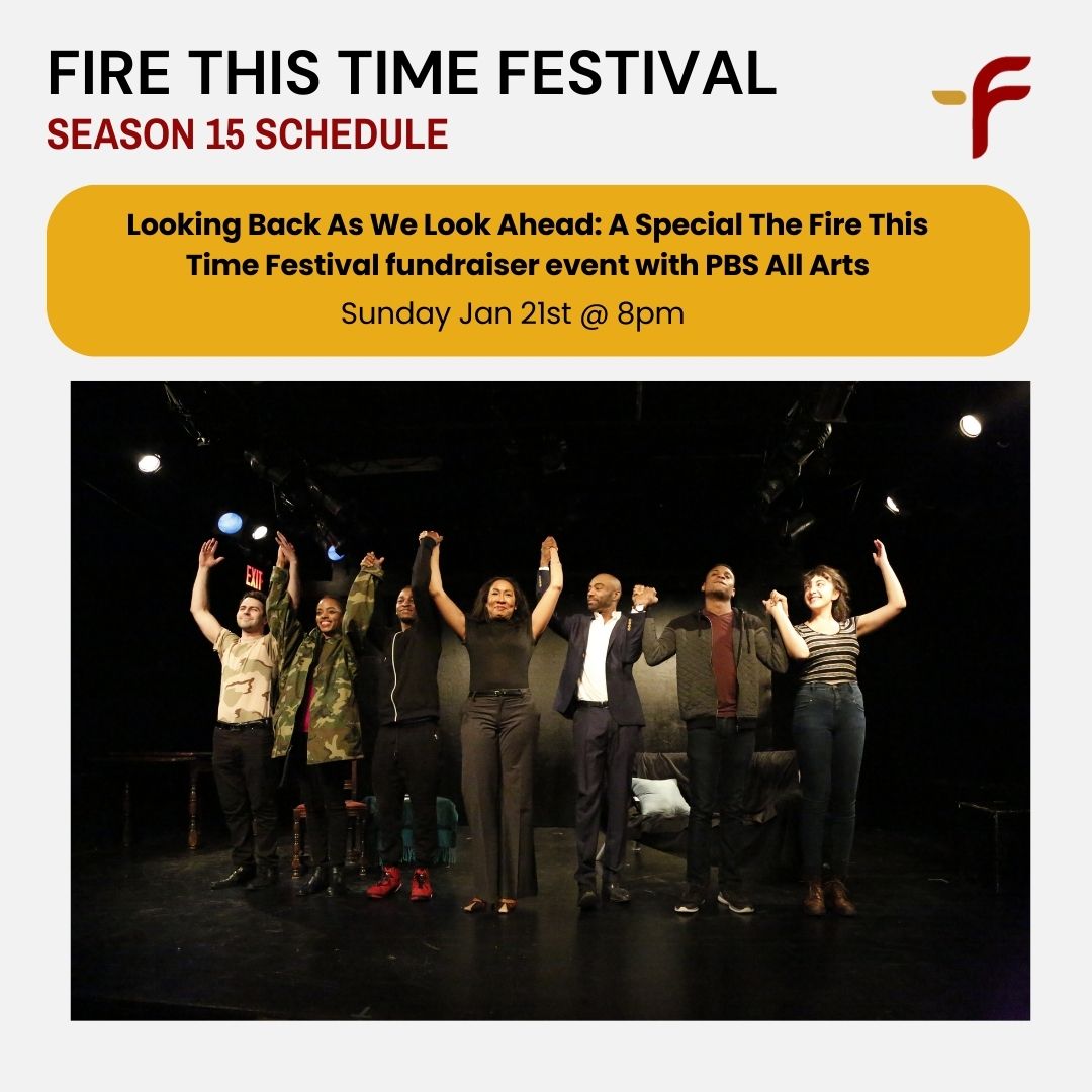firethistimenyc's tweet photo. Join us on Sunday January 21st at 8pm at The Wild Project for a fundraiser and special screening of our 14th season filmed by one of our biggest advocates of the festival, @AllArtsTV . 
Get Tickets here: https://t.co/2NTR4NK1FB https://t.co/nIP3ZG5Lh0