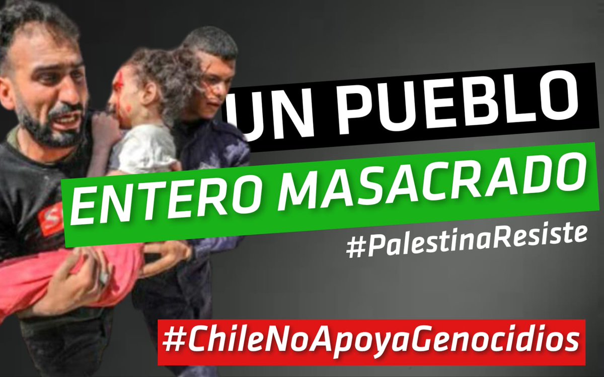 TaniaMelnick's tweet photo. NO OLVIDAREMOS, NO PERDONAREMOS
No dejemos de hablar de Palestina 🇵🇸
Silencio es complicidad y palabras sin hechos, también lo son. Uno es lo que hace no lo que dice.

@GabrielBoric ¿cuándo vas a cortar relaciones con #IsraelGenocida?

#ChileNoApoyaGenocidios https://t.co/GnOGZkU6b7