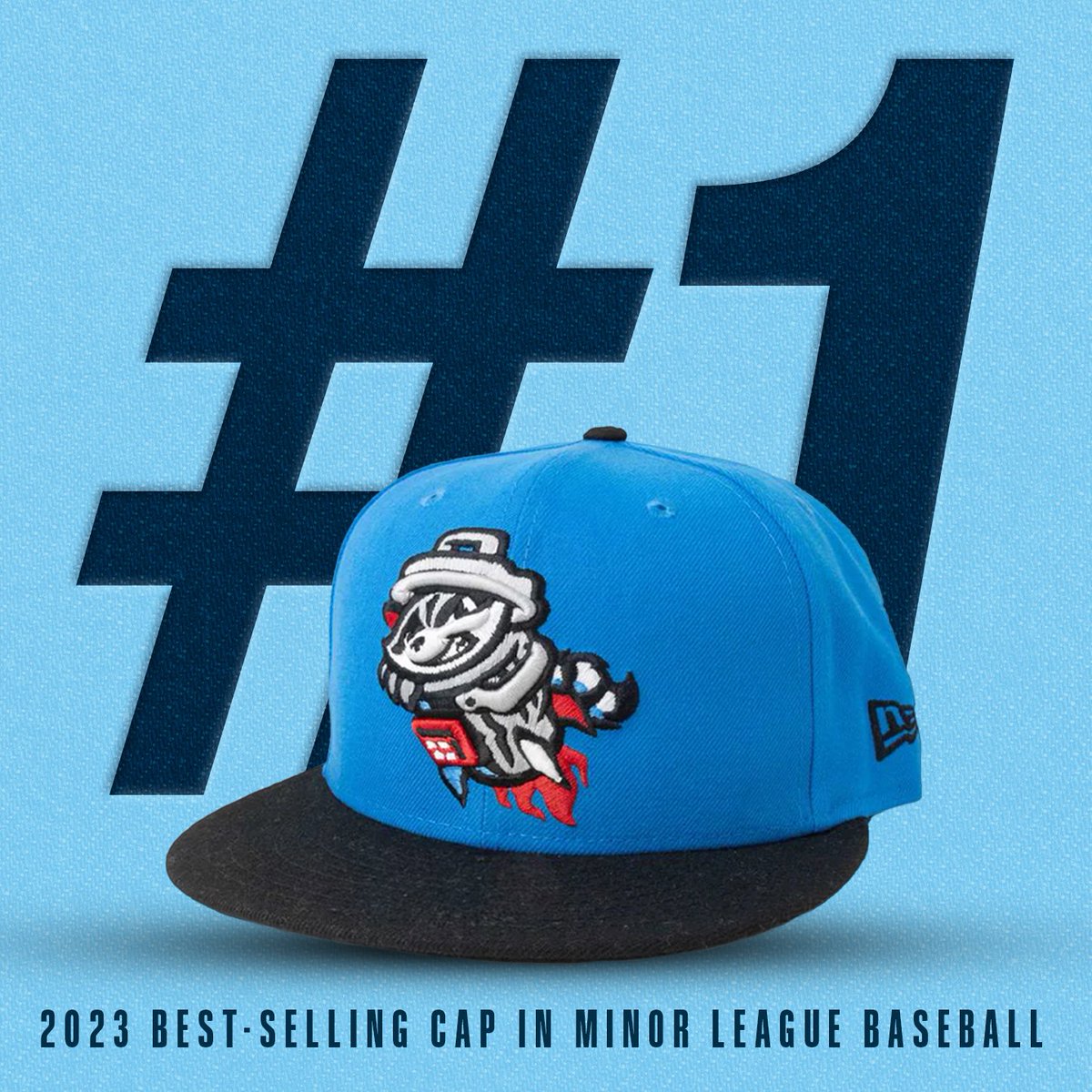 Rocket City Trash Pandas (@trashpandas) on Twitter photo Not the three
Not the two
We're the u-n-o
The best-selling <a href="/MiLB/">Minor League Baseball</a> cap of 2023. 🧢 Not the three
Not the two
We're the u-n-o
The best-selling <a href="/MiLB/">Minor League Baseball</a> cap of 2023. 🧢