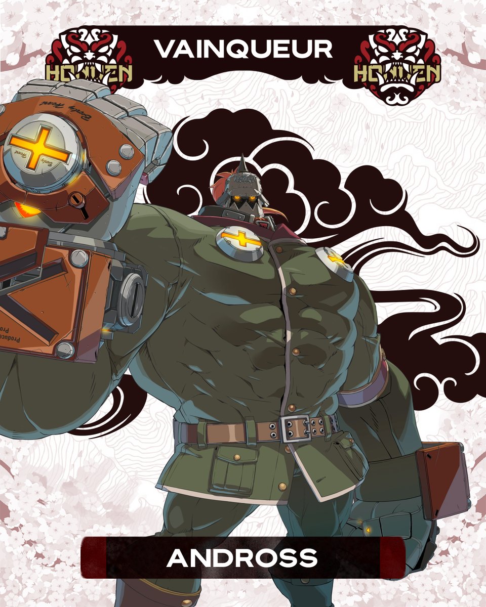 eya_team's tweet image. 🏯 HONDEN #8🏯

PataChipp, Pataryuki, PataSol rien n&apos;aura fonctionné contre @Andross_11 et son Potemkin qui viens remporter cette 8eme édition du Honden !!

Félicitation à lui ! 🇪🇸

#BeUnleashed