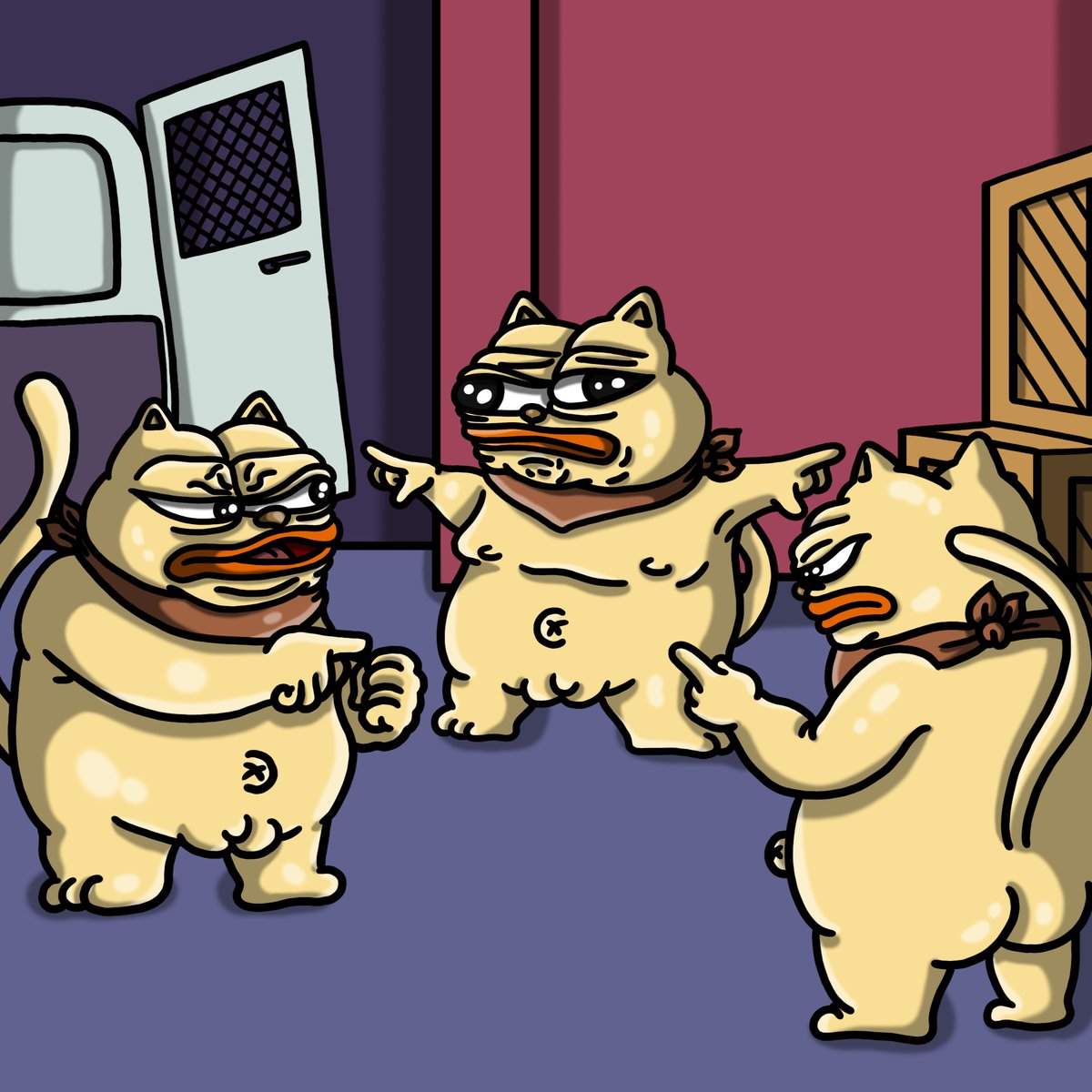 YEAR OF THE CHONK: DAY 3

OHH LAWWD CHONKY IS A GENEROUS CAT 

6.9 MILLION $CHONKY UP FOR GRABS BY 5 PEOPLE EACH WHO:

LIKE+RT+FOLLOW+AND POST A PIC OF YOUR PET  

WE WILL MESSAGE THE WINNERS
STAY FAT!