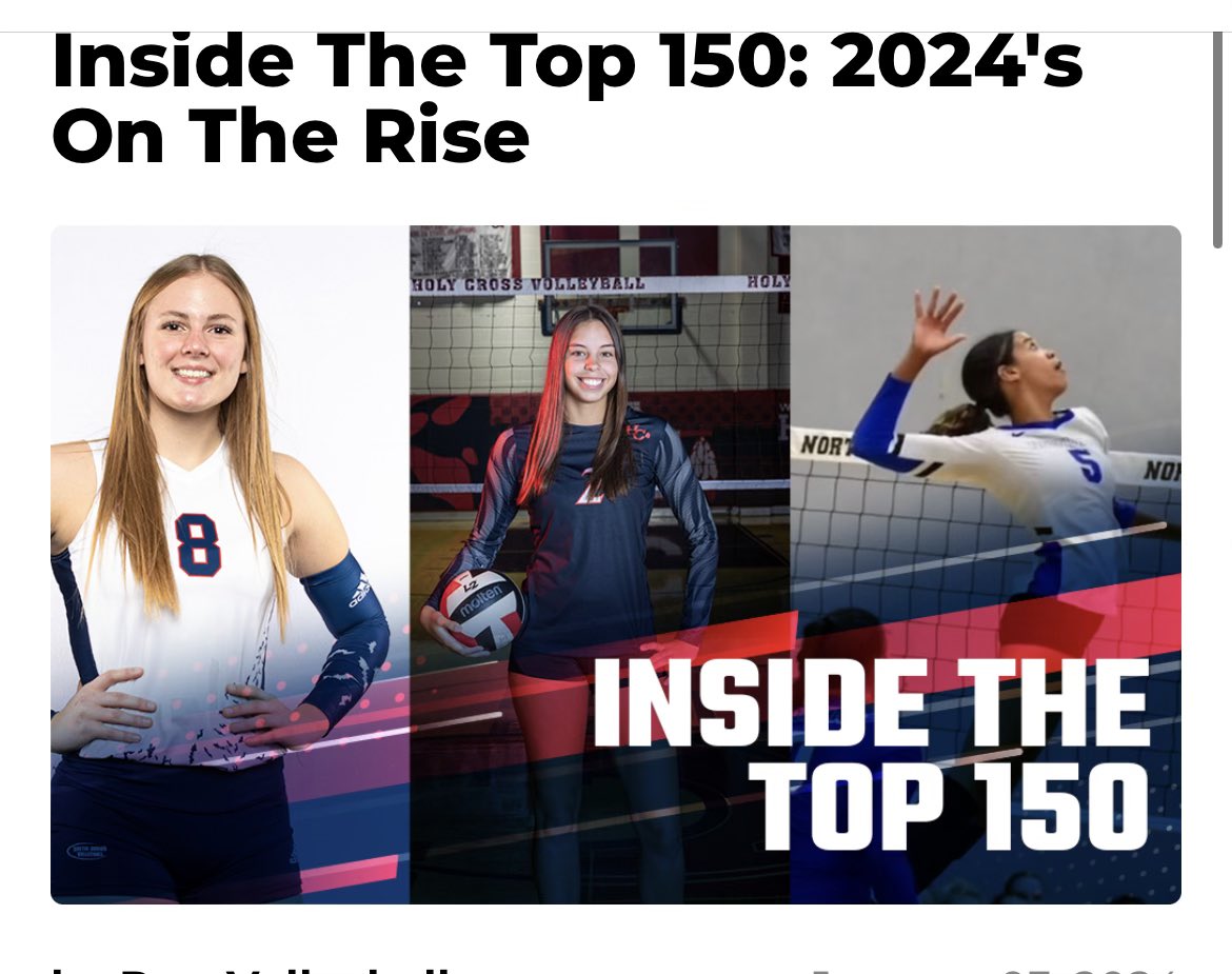 Milwaukee Sting 18-Gold 2024 (@sting_gold) on Twitter photo Congrats to Anna, Claire, Lilly, and Sophia for being recognized on the <a href="/PrepVolleyball/">PrepVolleyball.com</a> Inside The Top 150 list for the Class of 2024!!! We are so proud of you! โบ๏ธ Congrats to Anna, Claire, Lilly, and Sophia for being recognized on the <a href="/PrepVolleyball/">PrepVolleyball.com</a> Inside The Top 150 list for the Class of 2024!!! We are so proud of you! โบ๏ธ
