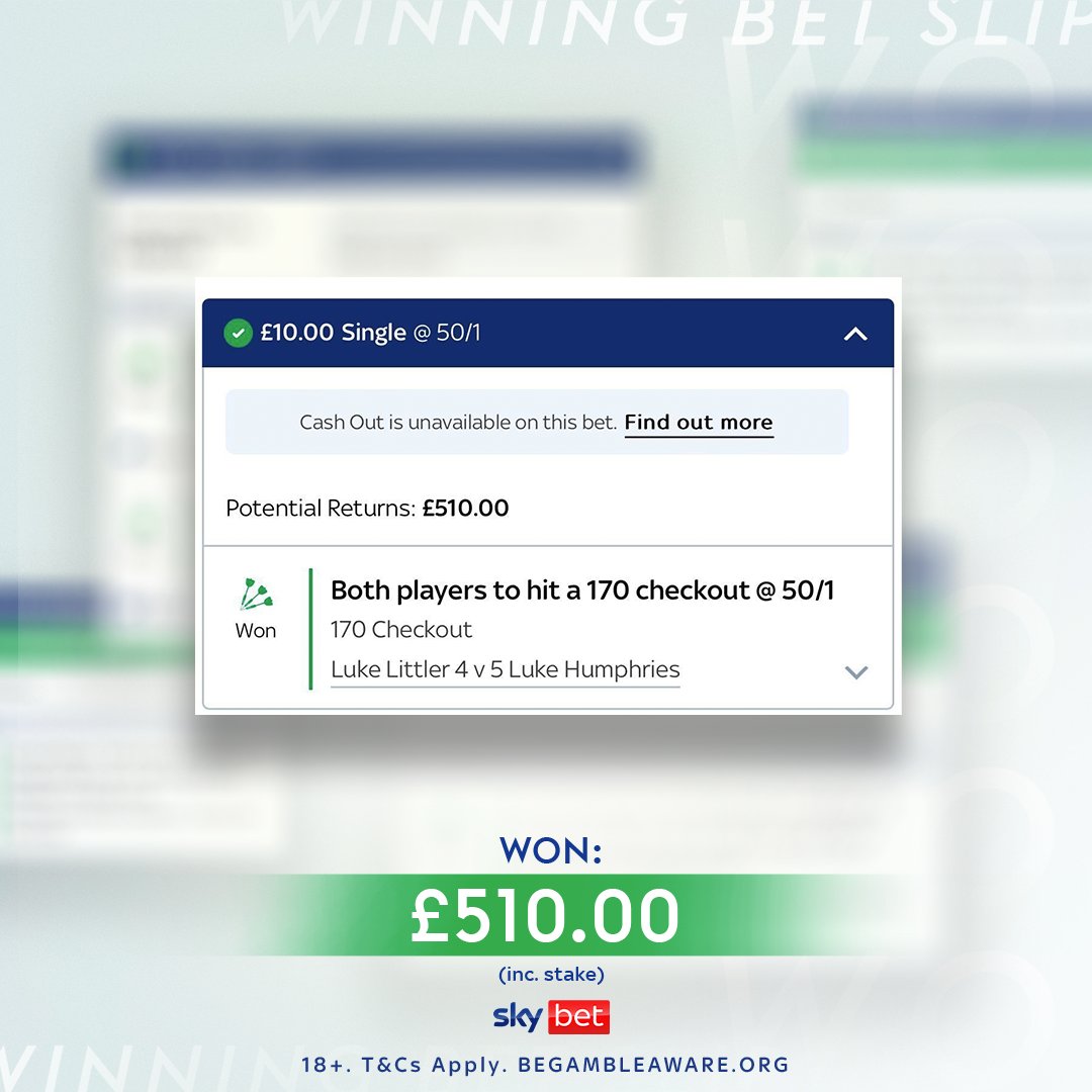 Unbelievable Arrers!🎯 5,000 customers placed this bet 👏 #littlerhumphries
