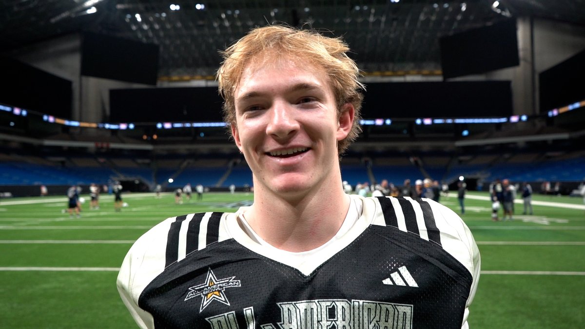 OUInsider (@ouinsider) on Twitter photo From the All-American Bowl in San Antonio, #Sooners linebacker signee James Nesta (<a href="/James_nesta3/">James Nesta</a>) discusses his two-sport future at Oklahoma in an exclusive interview. ⤵️
youtu.be/l0ZabOnqdF0 From the All-American Bowl in San Antonio, #Sooners linebacker signee James Nesta (<a href="/James_nesta3/">James Nesta</a>) discusses his two-sport future at Oklahoma in an exclusive interview. ⤵️
youtu.be/l0ZabOnqdF0