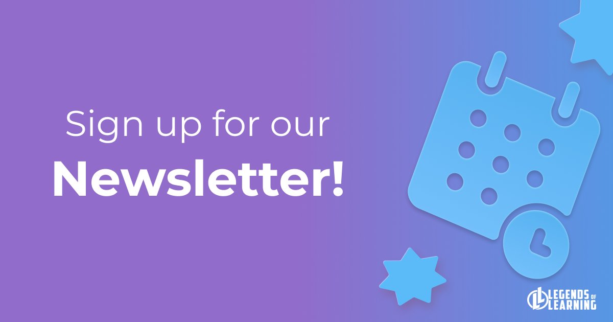 legendlearning's tweet photo. Stay ahead in the world of education with Legends of Learning. Sign up for our newsletter to receive curated insights and updates ๐ฐ
Sign up here ๐ https://t.co/Z6pgWQiYix
#teacher5oclockclub #teachertwitter #teaching #SignUpNow #MonthlyNewsletter #LegendsOfLearning https://t.co/lDUHtgbD1N