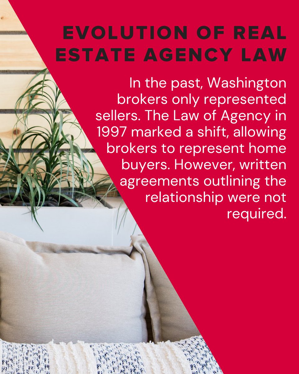 Tammyhatch's tweet photo. New Washington State Real Estate Law of Agency has now changed! Need to know more? Let's talk
#Hatchhometeam https://t.co/OEMQ0qPgiQ
