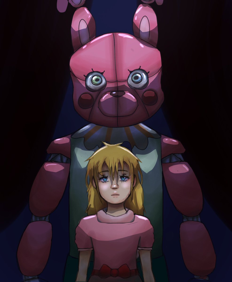 Jshk×fnaf? Okey..
"Teru, why don't you let me play with him?"