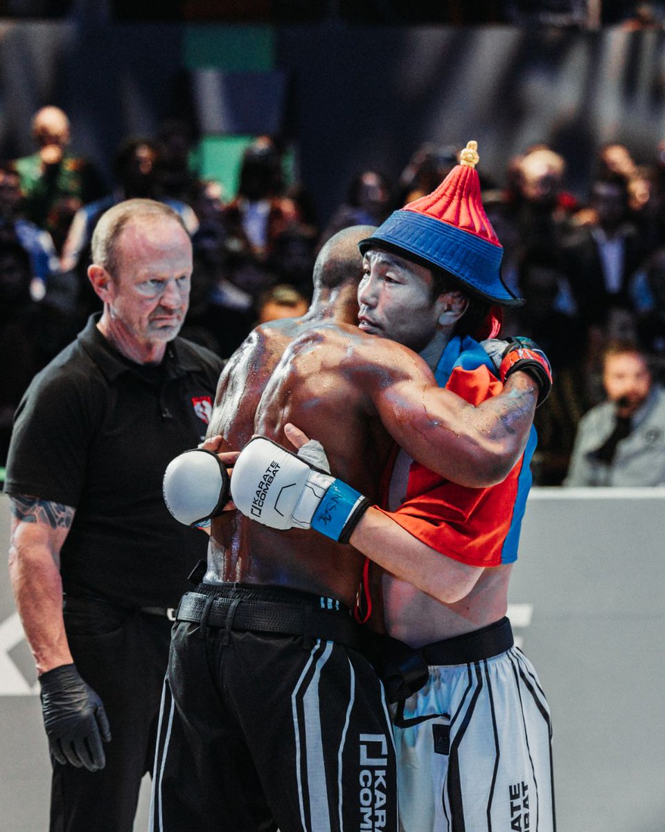 Respect is everything in this business, you go to war and you leave it all inside of the pit. 🥋