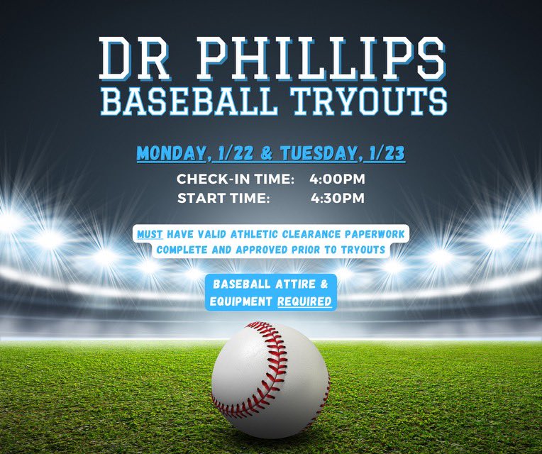 Dr. Phillips HS Baseball tweet media