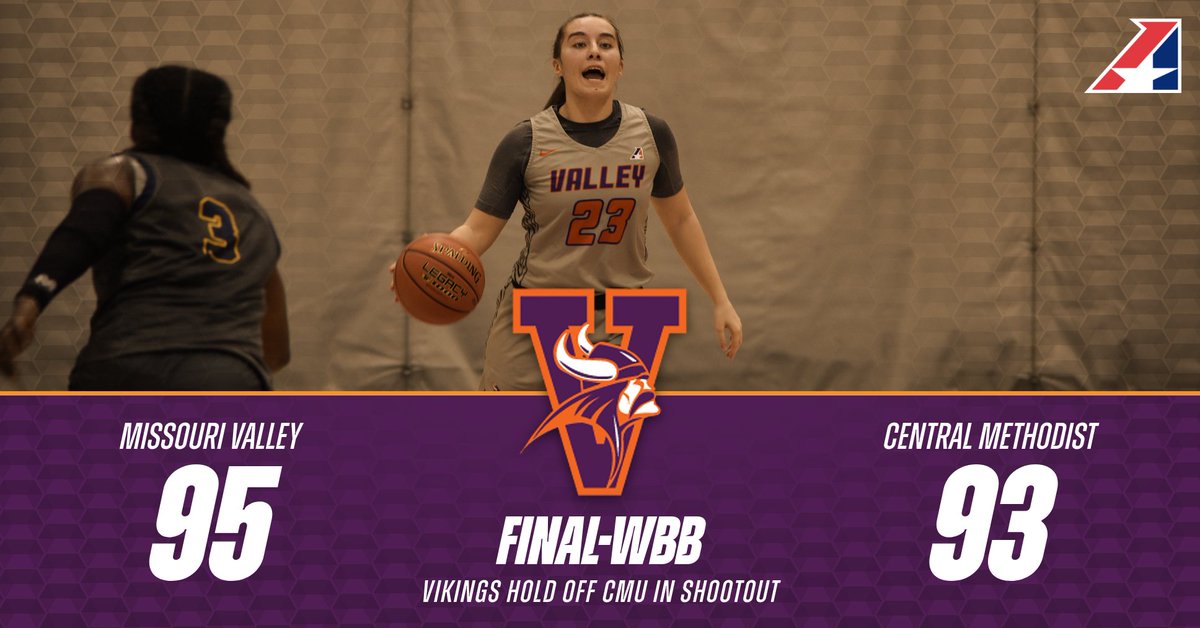 Missouri Valley College Women's Basketball Holds Off Central Methodist For Win on the Road! #valleywillroll
valleywillroll.com/sports/wbkb/20…