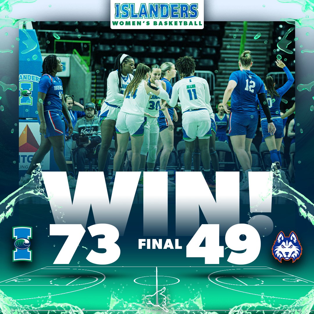 Islanders_WBB's tweet photo. Conference openin' DUB

#ShakasUp x #EarnedEveryDay https://t.co/joQBL0eTHx
