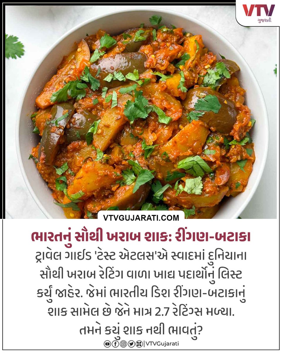 તમને કયું શાક નથી ભાવતું?

#india #recipe #recipeideas #recipeshare #food #foodrecipe #vtvgujarati #vtvcard