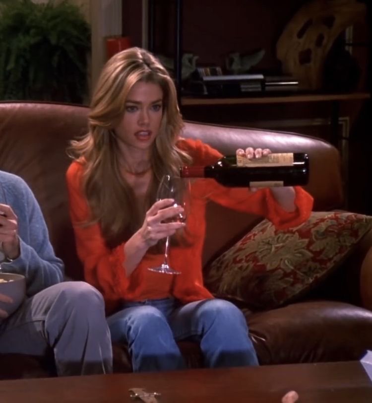 denise richards in 'friends'