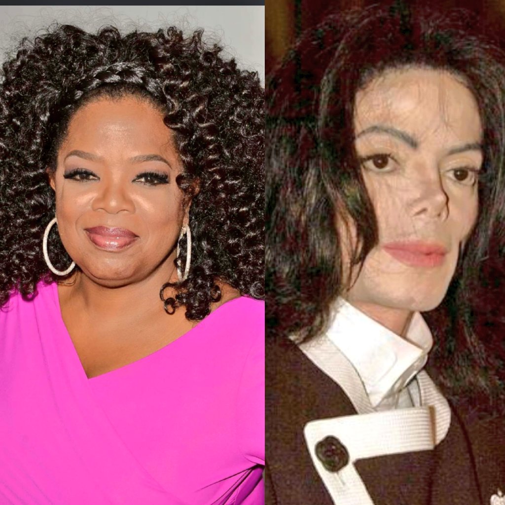 Liberfach0's tweet photo. 📢 | Oprah Winfrey financió parte del documental "Leaving Neverland", en el que se difamaba a Michael Jackson por los falsos abusos de Wade Robson y James Safechuck. Ahora se confirma que Oprah fue cliente de la isla de Jeffrey Epstein, y Michael nunca acudió.
La vida da vueltas https://t.co/UjyVbrdyWx