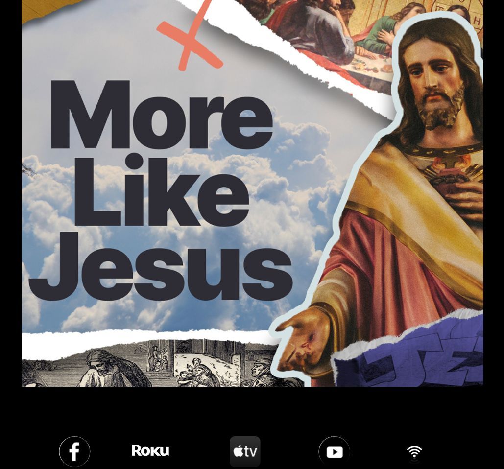 Our new series More Like Jesus begins this Sunday! Join us online and experience a transformative journey. #MoreLikeJesus #SundayService