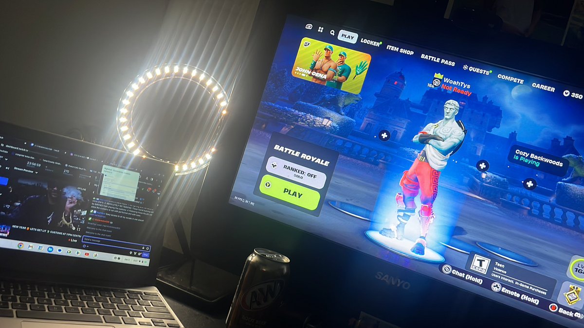 COME ON DOWN FOR SOME GAMES AND A SOME CUSTOMS LATER 💯 m.twitch.tv/woahtyz