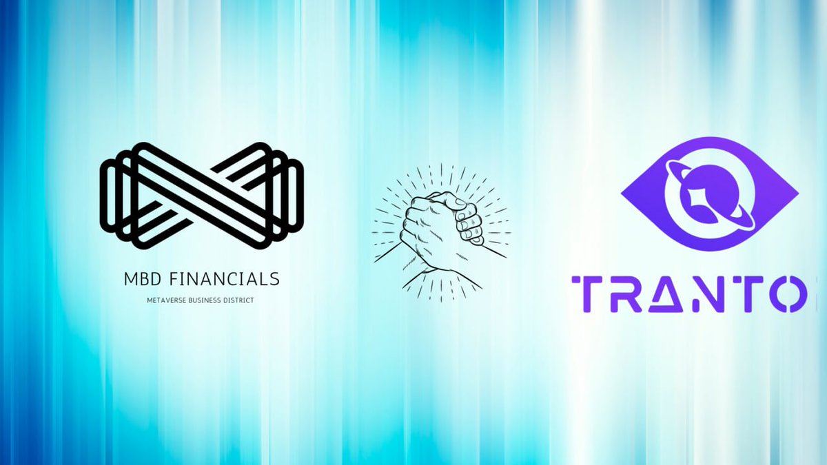 MBDFinancials's tweet image. 🎉We are excited to announce the new collaboration between @MBDFinancials and @TrantorDAO

#Trantor A Unified #Web3 Portal Promoting Interconnectivity among communities and brands.

#MBD #web3Community #AI #Crypto #web3community #RWA