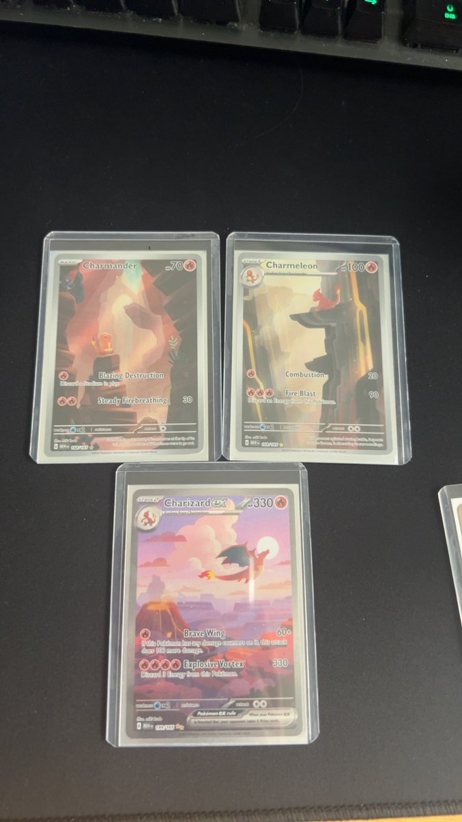 ImCalveys's tweet photo. Thanks to (pooookie) @WarnTV for influencing me to start my pokemon collection, pulled some goat cards!! https://t.co/nCCR3YOBGW