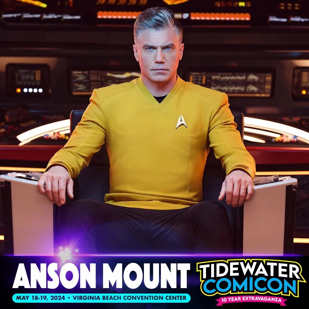 Captain Pikeโs Hair ๐๐ปโโ๏ธ (@captpikeshair) on Twitter photo Looks like Iโm springing to Virginia in May for <a href="/TWComicon/">Tidewater Comicon</a> ๐ฆ Howโs the humidity there that time of year? This Virginia Beach visit could be a rather voluminous one for me! See you at the beach! <a href="/ansonmount/">Anson Mount ๐</a> ๐๏ธ๐๐๐ปโโ๏ธ
tidewatercomicon.com Looks like Iโm springing to Virginia in May for <a href="/TWComicon/">Tidewater Comicon</a> ๐ฆ Howโs the humidity there that time of year? This Virginia Beach visit could be a rather voluminous one for me! See you at the beach! <a href="/ansonmount/">Anson Mount ๐</a> ๐๏ธ๐๐๐ปโโ๏ธ
tidewatercomicon.com