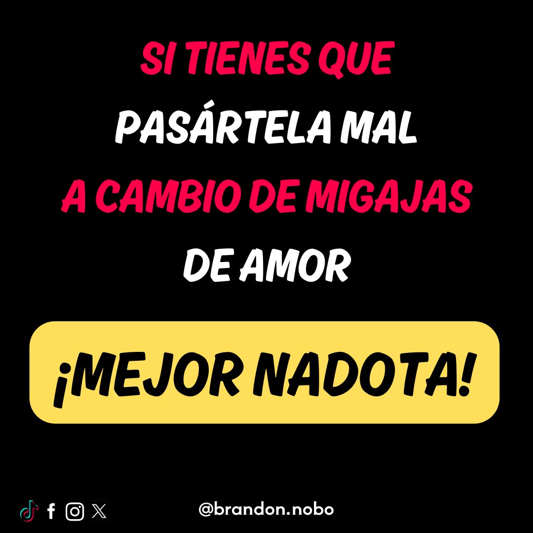 AMAH_Mexico's tweet photo. #MejorNadota

Una Campaña que promueve el amor propio. 

Una Campaña que invita a generar vínculos desde la plenitud y no desde la necesidad. 

Una Campaña que pone los acentos en el lenguaje de las acciones más que en el de las palabras. 

Podemos construir mejores relaciones. https://t.co/1ikUxHBLY7