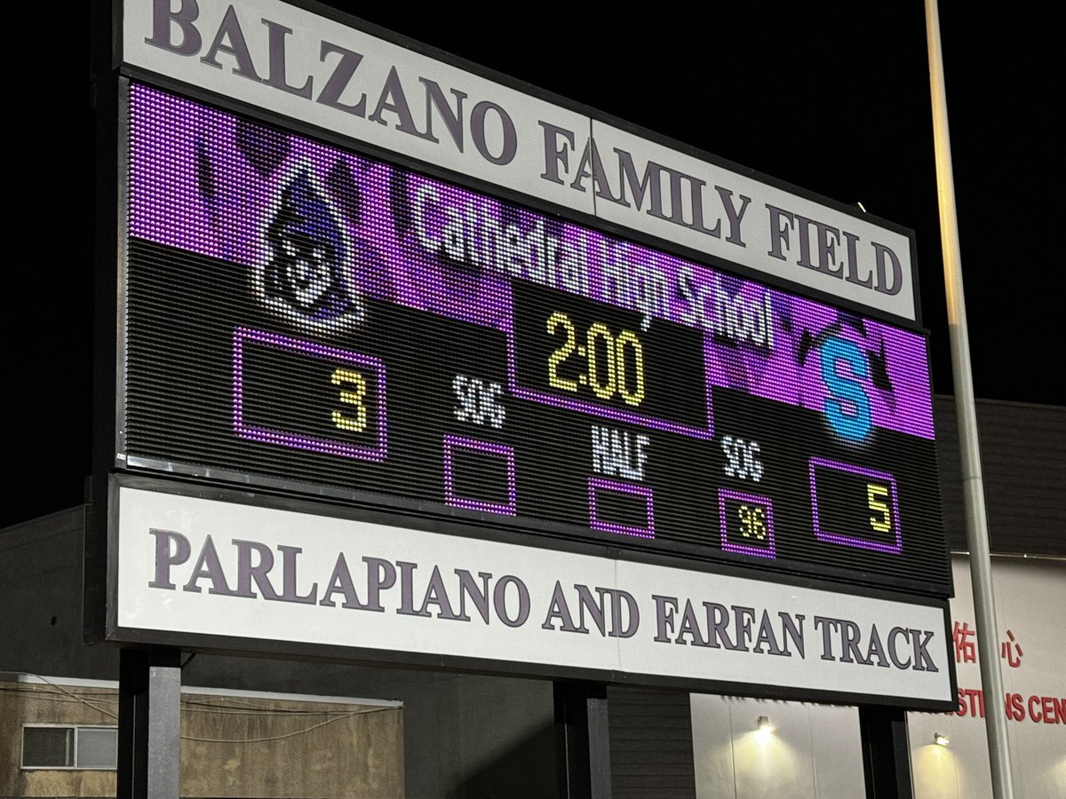 ⚽️ Final Score: Salesian 5, Cathedral 3 ⚽️