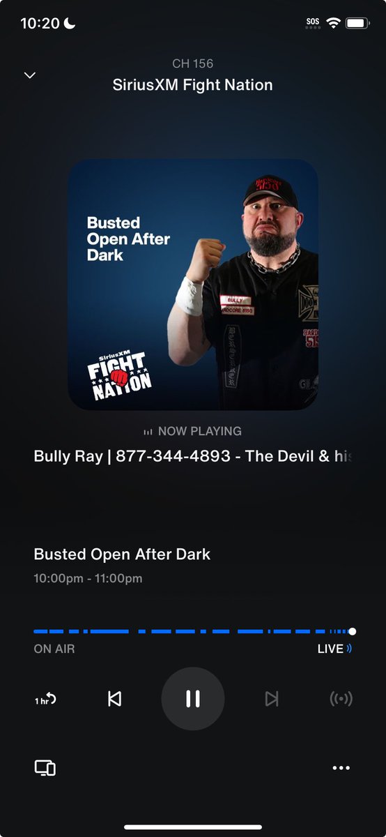 ⁦@bullyray5150⁩  Listening in from NJ  #bustedopenafterdark #Bustedopen24/7