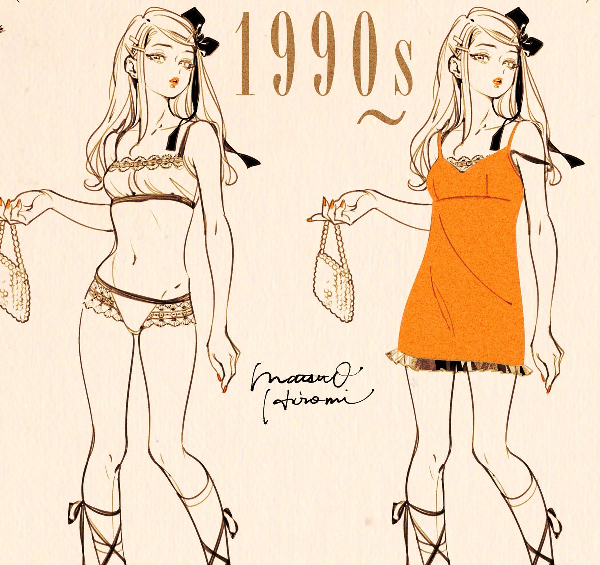 1990s〜 lingerie wip