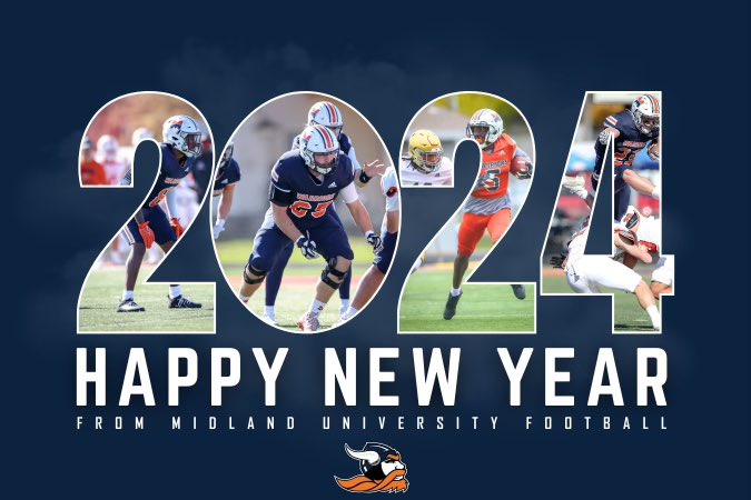 Happy new year!! <a href="/CoachJamrog/">MU Coach Jeff Jamrog</a> <a href="/MidlandU_FB/">Midland Football</a>