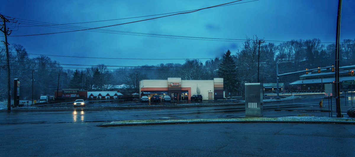 While not a huge perk of the job, I do get to watch the sun rise almost every morning, which certainly isn't nothing.