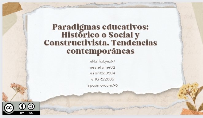estefymer02's tweet photo. "En el paradigma educativo constructivista, el maestro es un facilitador que guía y apoya el proceso de aprendizaje del estudiante."
#pedagogiadelascienciasexperimentales #Tic #DocenteInnovador #Digital #investigacion #modelospedagogicos @jorgearmi20 @NathaLynx97 @paomorocho96 https://t.co/lmsG7W6aX3