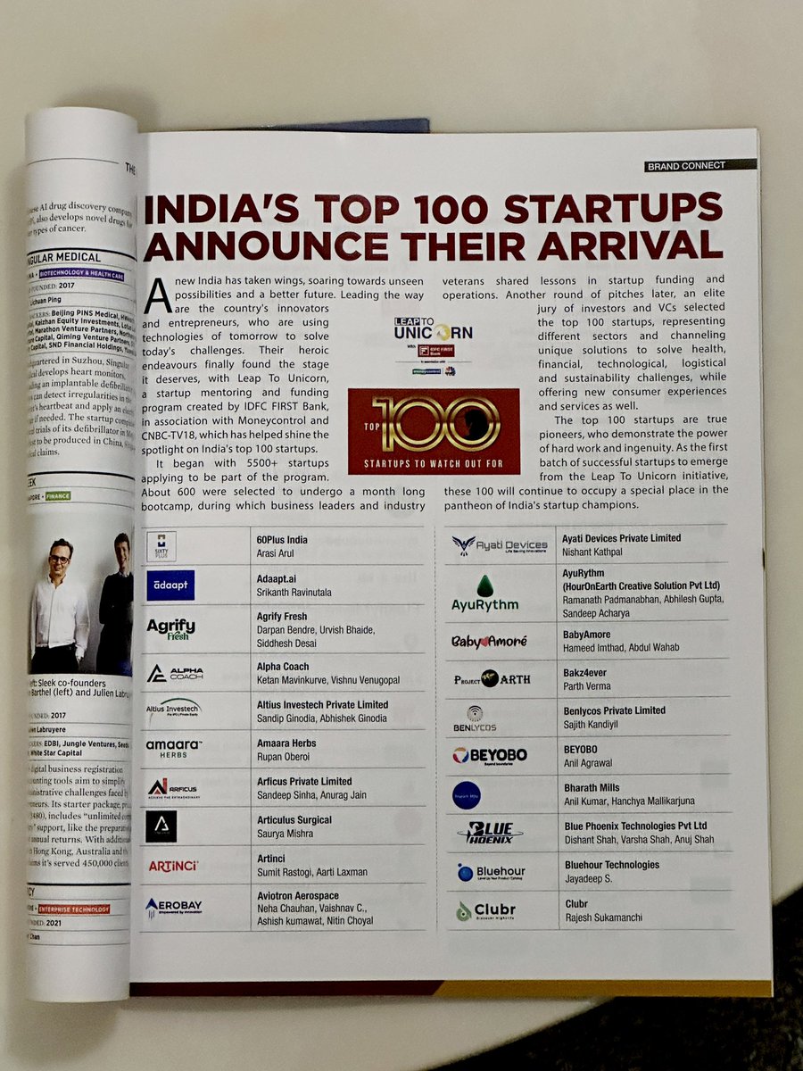 K10_MAV's tweet photo. What a fantastic birthday gift!!!

Just found out that we made it to Forbes India (Dec 2023) amongst the top 💯 startups to watch out for in India! 👀

Here's to bigger stories about @TeamAlphaCoach as we continue to build the platform in 2024 🚀🥂

@vishnu_v https://t.co/W99W1boCpR