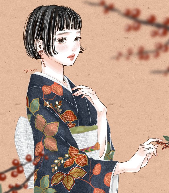 「branch japanese clothes」 illustration images(Latest)｜5pages