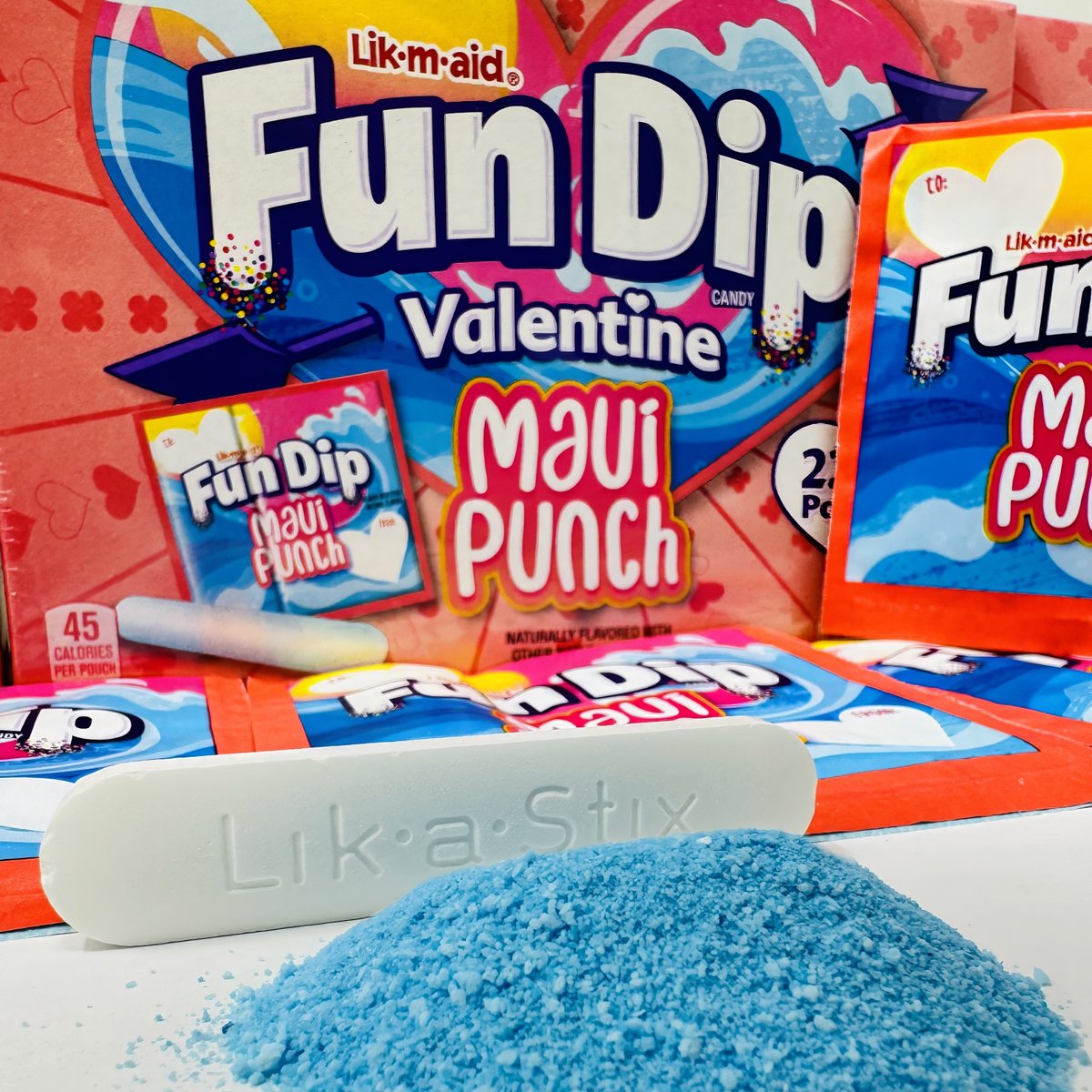 CandyFunhouseHQ's tweet photo. Fun Dip Maui Punch 🌴 Who are you sharing with? #fundip #mauipunch #newflavor #candyfunhouse https://t.co/aBsiiEzI6p