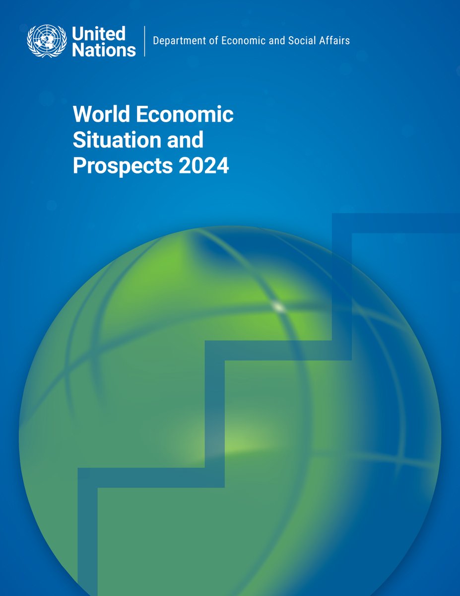 Global economic growth outperformed expectations in 2023.

But many economies, especially the least developed countries, are still left behind.

What is the outlook for 2024 &amp; 2025? Follow the launch of #WorldEconomyReport today at 12:30 pm EST: webtv.un.org