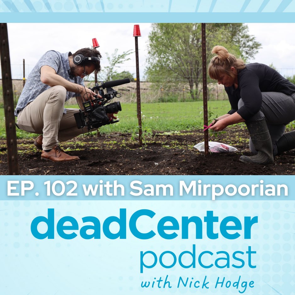 Episode 102 of the deadCenter Podcast is here! 🎥 🌱 Join host Nick Hodge for an exclusive sit-down with filmmaker @WorkOfMiro, director of the documentary ‘Greener Pastures.’