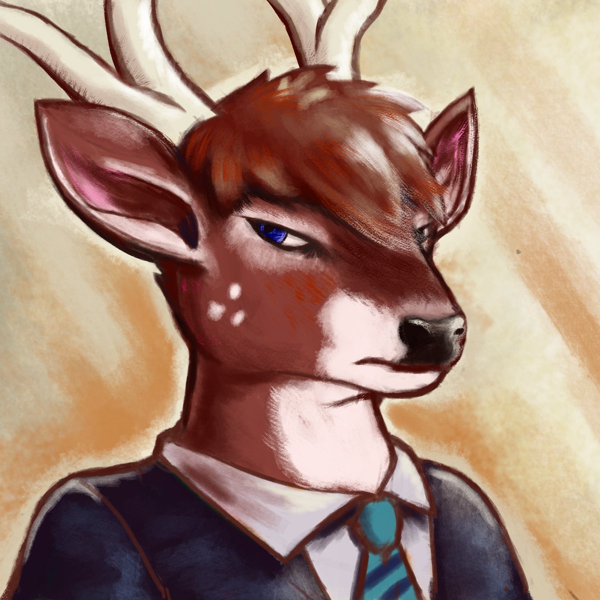 Headshot Commission for @pallando55 
Last of my headshot commissions, now only the bigger ones to go