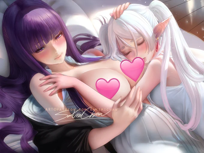 rewards are being send out <3thank you guys for the support!#yuri #nsfw 