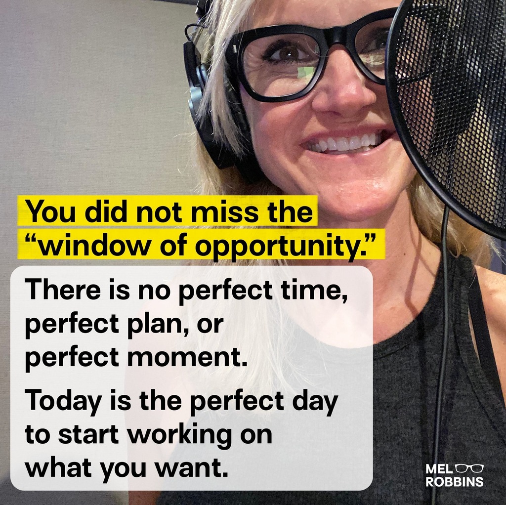 It's not too late! Today is the perfect day to start working on what you want ~ Mel Robbins

<a href="/followers/">はうはう</a> Positive Families Psychology