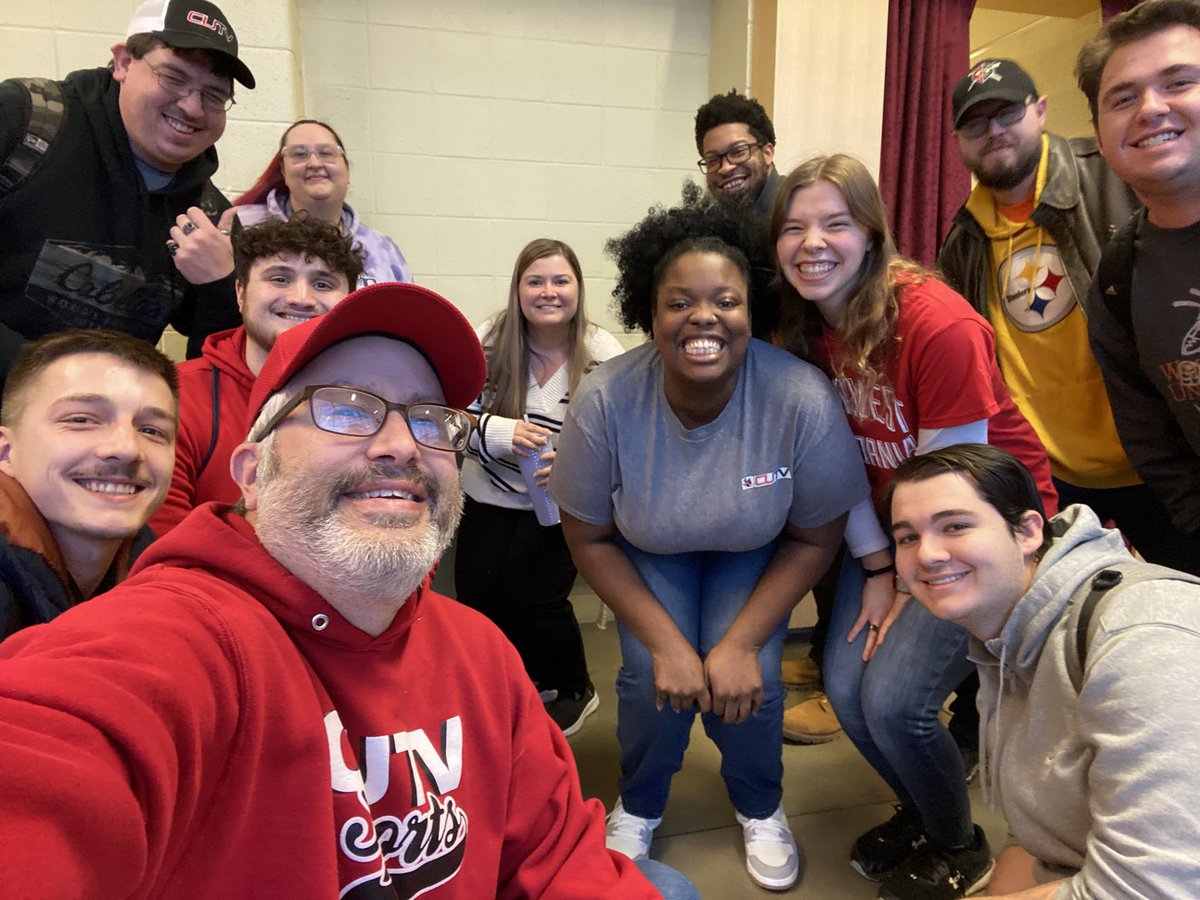 CUTV_PA's tweet image. Today’s crew for afternoon hoops!