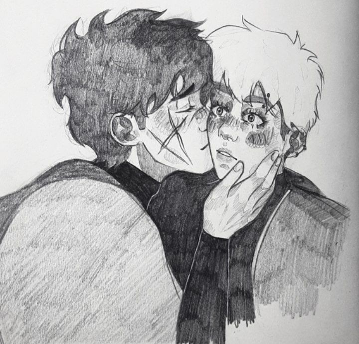 mibknjam's tweet photo. kisses #aftg  #allforthegame #aftgart #aftgfanart #art #fanart #всезарадигри #neiljosten #neiljostenart #andrewminyard #andrewminyardart https://t.co/r0MJ8Yt6Jl