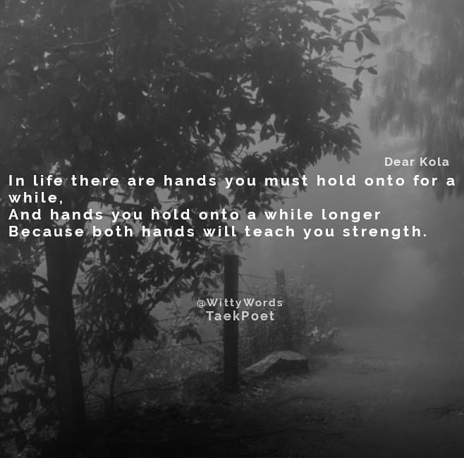 TaekPoet1's tweet photo. Treat everyone with a kind heart. You never know when or where you will meet.
ยฉTaekPoet
#wittywords
#Dearkola
#WritingCommunity
#writerslift https://t.co/9lBUjK5RL8