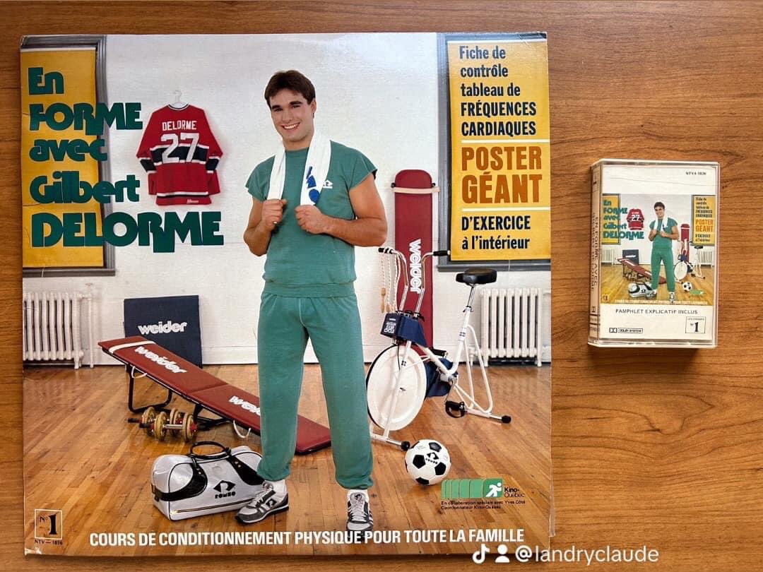 Claude6Landry's tweet photo. En Forme avec #GilbertDelorme
1985 https://t.co/NBzLMW1tou