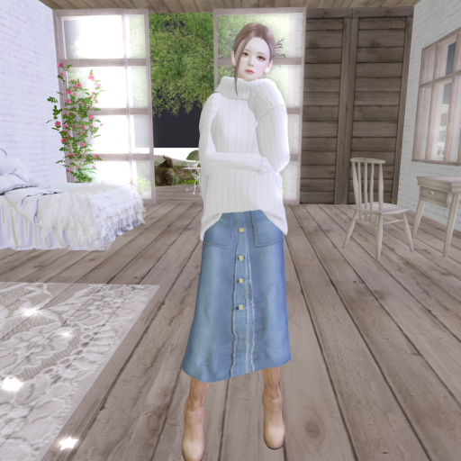 nano_secondlife's tweet image. コーデ…うーん…