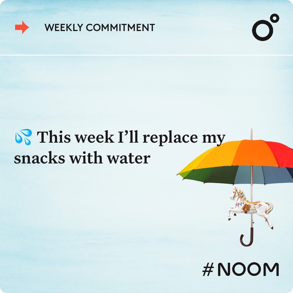 Sharing my weekly commitment!