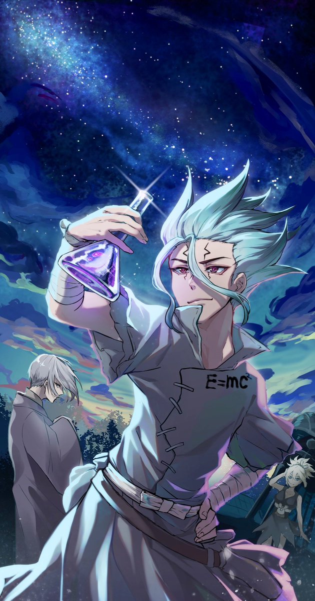 石神千空 Dr.STONE HD(720×1280)壁紙 石神 千空(いしがみ せんくう) アニメ-