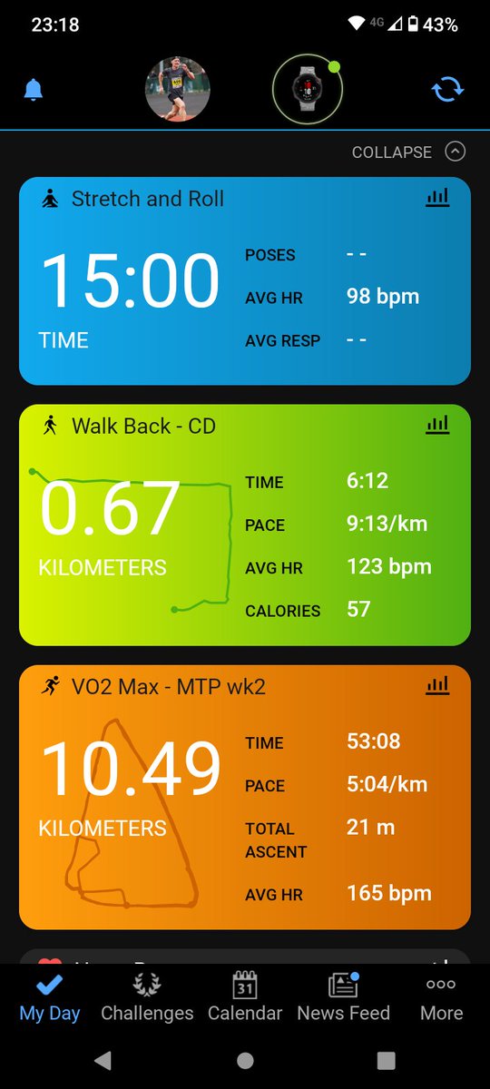 Adam_D_1975's tweet photo. So.... week 2 of marathon training plan, tonight's sessions. #runningdad #teamBR 😬 https://t.co/vIwQngaBTi