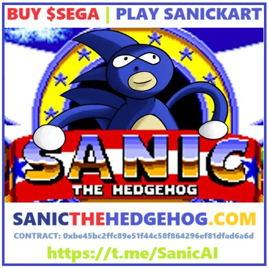 SanicIsTheBest's tweet photo. $SEGA HAS A ROCKET ON IT ๐#ETH #MERCURY
Play Beta-https://t.co/0hbuJdPQzw
Support SanicKart Here! https://t.co/otQjO0XSf9
BUST IN CHAT AND YELL YOUR THOUGHTS https://t.co/KQYPjrVFhG #PASSTHEMOON #MEMECOMP #1ONTH #GOFAST #BETALAUNCH
HOLD SEGA https://t.co/y5y3M6aei0 #LLLFFFFGG https://t.co/x8JWPSE29J