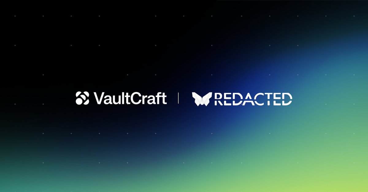 Digital_Diary1's tweet photo. 🧳 @VaultCraft_io has teamed up with @Redactedcartel
🧳 #VaultCraft is a DeFi yield-optimizing protocol with customizable asset strategies that instantly zap your crypto from any chain into the highest yield-generating products.
🔽VISIT
https://t.co/gaLlGIagqi
#DigitalDiary https://t.co/oSAwSfAlMj